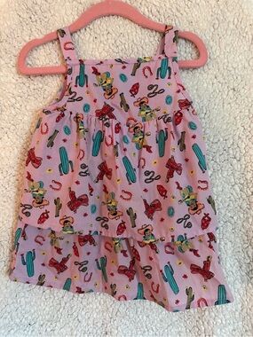 Wrangler Toddler Girls Cowgirl Motif Dress 3T
